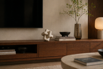 Interlocking Travertine Sculpture Beige UAE