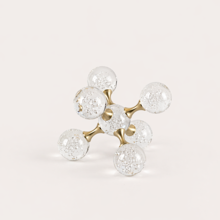 Crystal Sphere Cluster Sculpture Small UAE