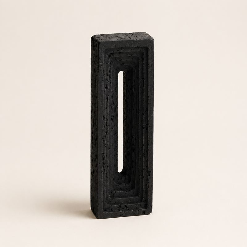 Black Stone Portal Sculpture Large UAE
