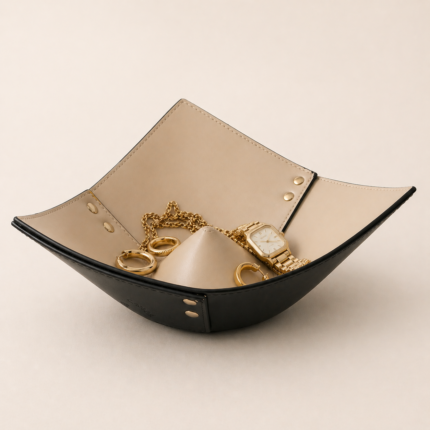 Curved Decorative Bowl Tray – Modern Sculptural Decor UAE