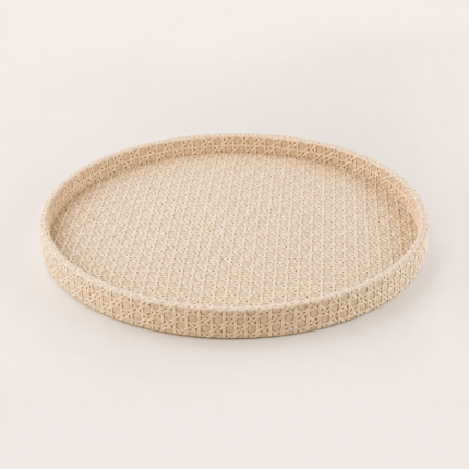 Minimalist Decorative Tray Round taxeurd – Modern Tray