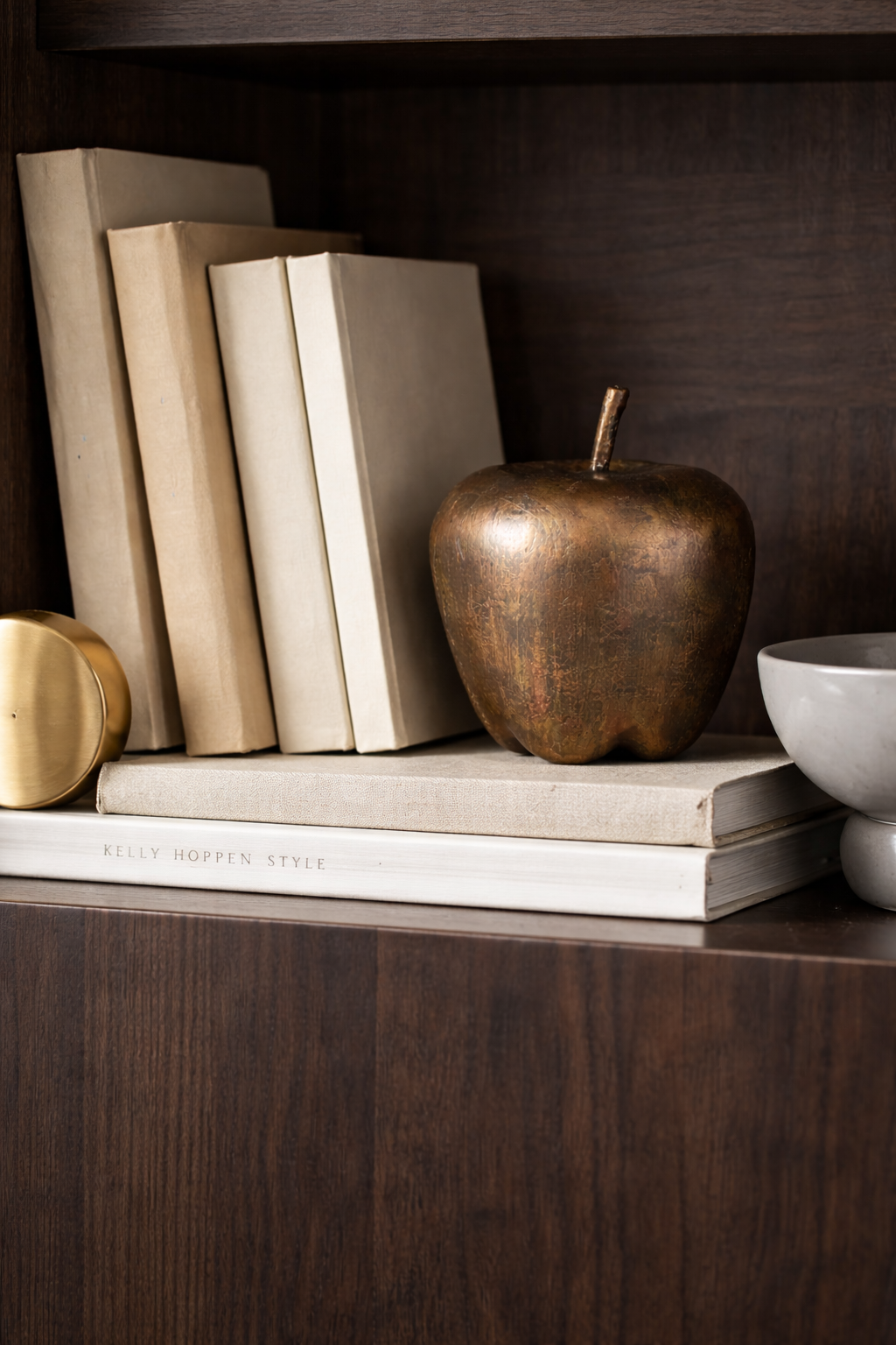 Antique Bronze – Apple Decorative Accent
