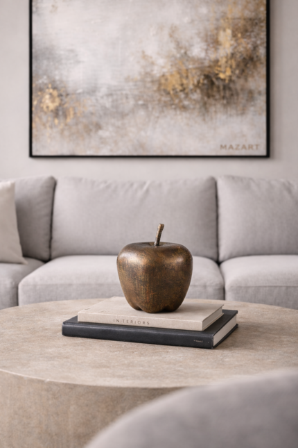 Antique Bronze – Apple Decorative Accent