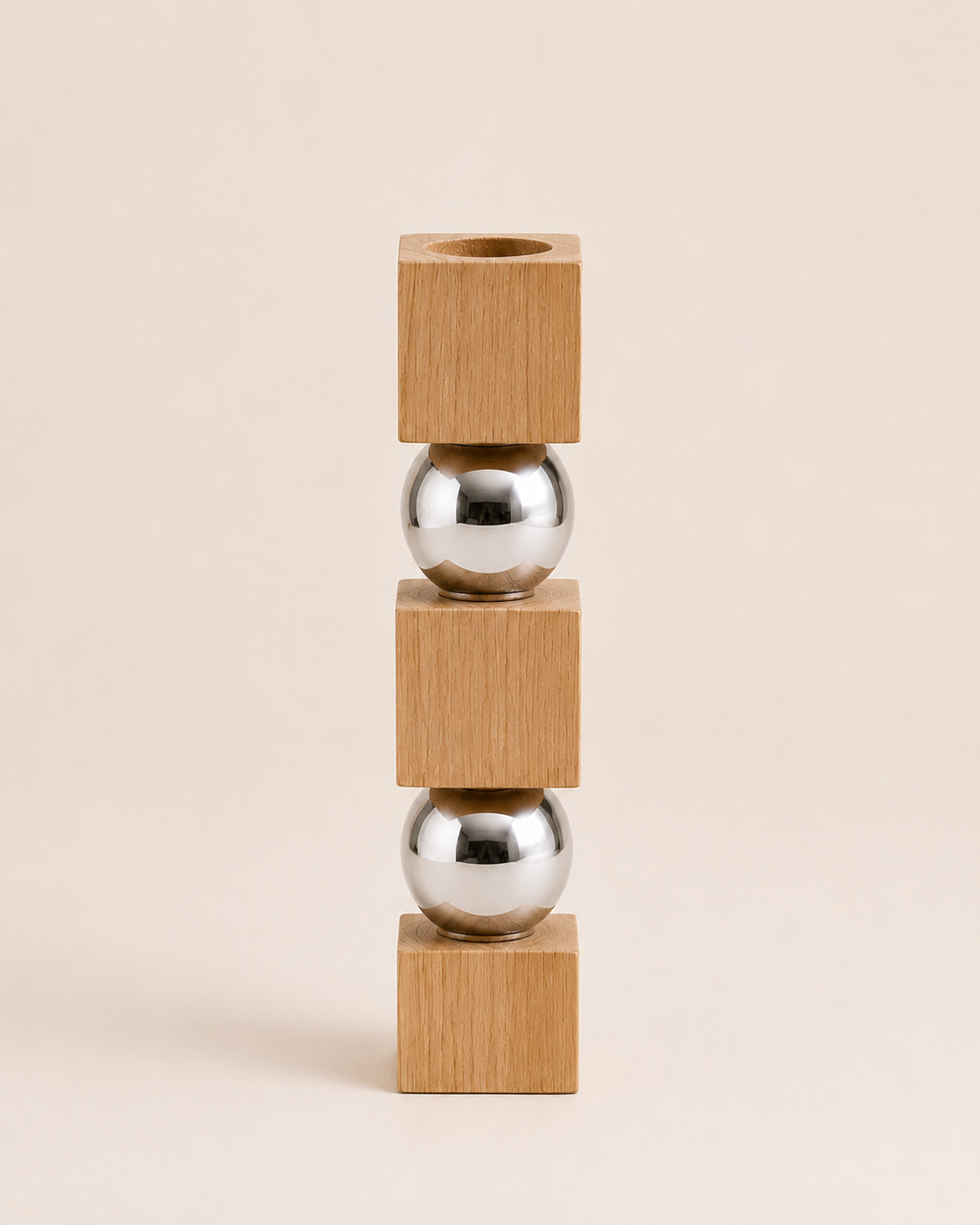 Orbit Stack Candle Holder Large – Modern Sculptural Decor UAE