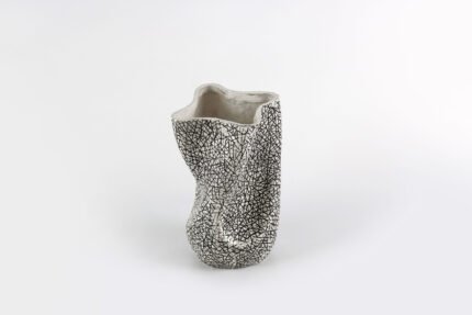 Textured Artisan Decorative Vase UAE | Handcrafted Modern Decor
