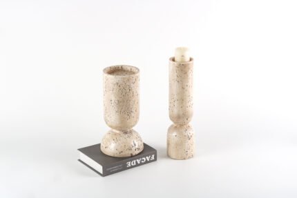 Sculpted Horizon Candle Holder – Small