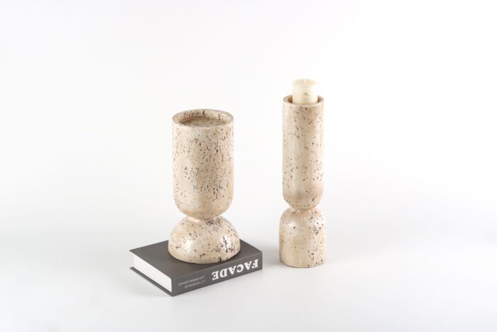 Sculpted Horizon Candle Holder – Small
