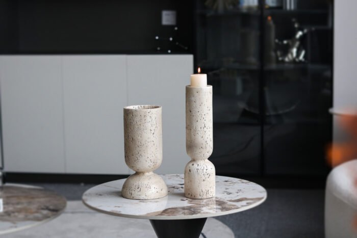 Sculpted Horizon Candle Holder – Small - Image 4