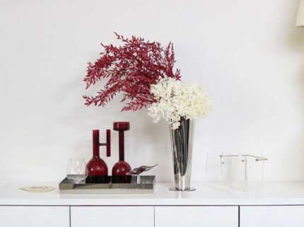 Onyx Reflection Stainless Steel Tray