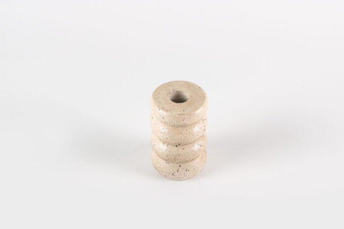 Stacked Stone Balance – Cream Candle Holder - Image 2