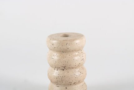 Stacked Stone Candle Holder – Zen Sculptural Decor UAE