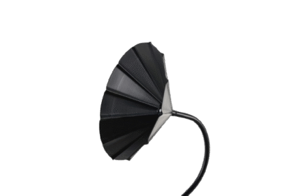 Noir Melody – Decorative Black Gramophone Accent