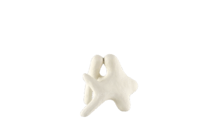 White Abstract Sculpture UAE | Minimal Modern Decor