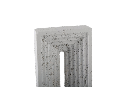 Obsidian Portal White Stone – Large Sculpture