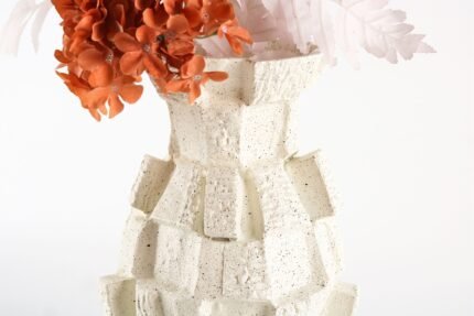 Mosaic Edge Vase