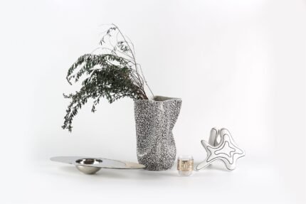 Fractured Earth – Textured Artisan Vase