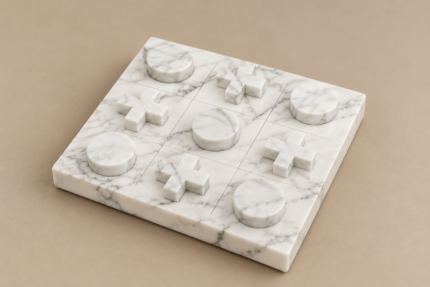 white marble xo game