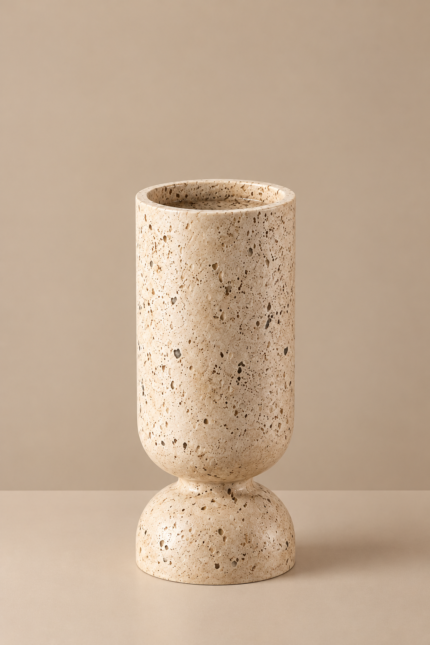 >Sculpted horizon candle holder small UAE