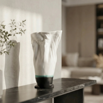Whispering Drape Vase