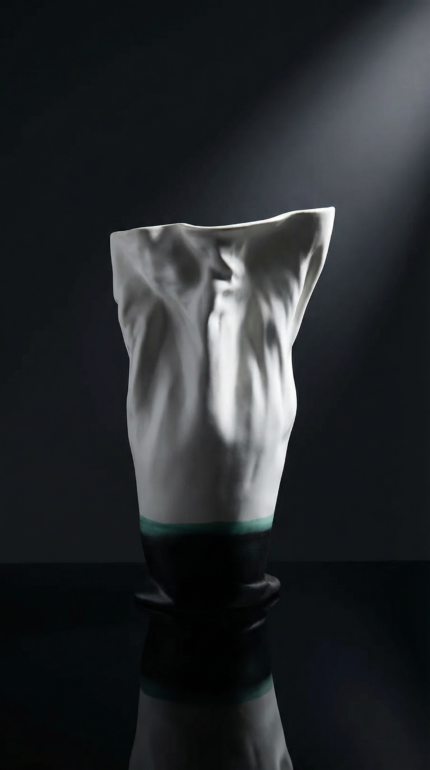 Whispering Drape Vase