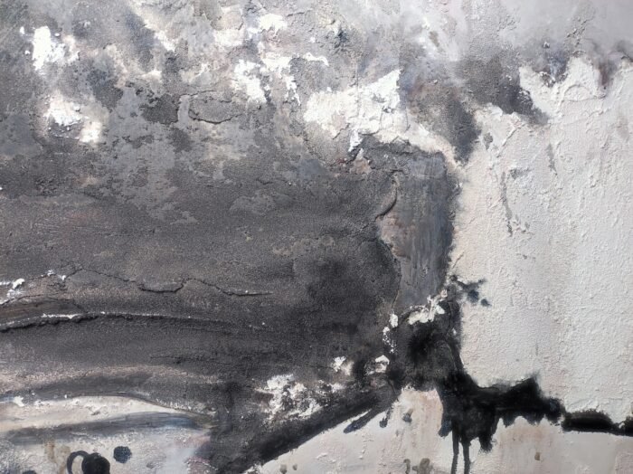 Ashen Reverie – Textured Abstract Painting - Image 4