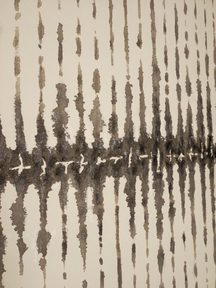 Echo Veil – Hand-Painted Abstract Wall Art - Image 3