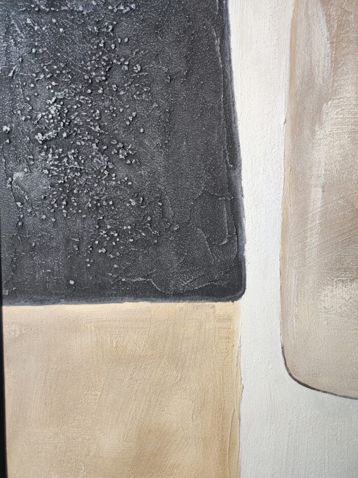 Geometric Balance – Handcrafted Abstract Canvas - Image 4