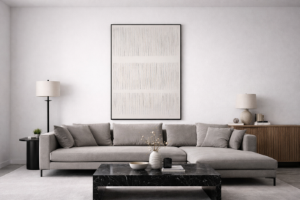 Whispered Lines – Minimalist Textured Harmony