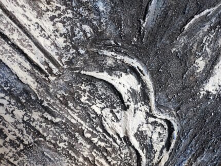 Whispers of Movement – Hand-Painted Abstract Wall Art