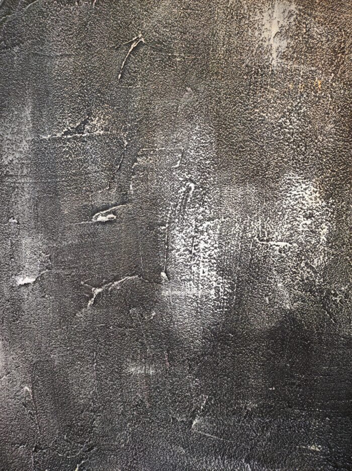 Obsidian Eclipse – Hand-Painted Abstract Wall Art - Image 4