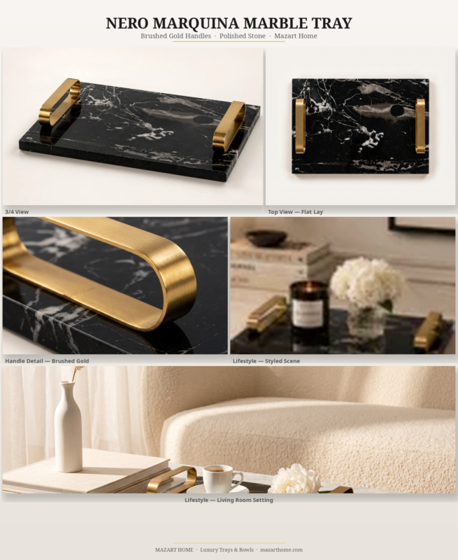 mazart-black-marble-tray-gold-handles-styling-guide
